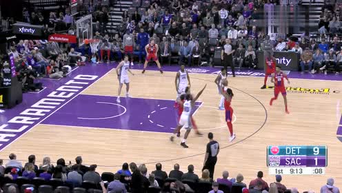 【NBA集锦】只要一个挡拆就行 罗斯轻描淡写自信三分刷网