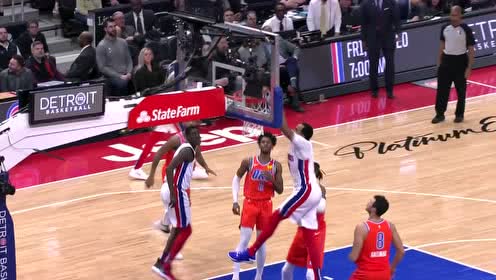 【NBA集錦】點(diǎn)燃主場(chǎng)觀眾 亨森空接雙臂扣籃小虐筐