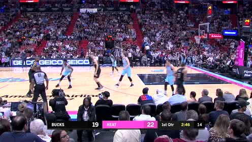 【NBA集锦】远程近战随意切换 米德尔顿三分高抛连珠炮摄不留余地