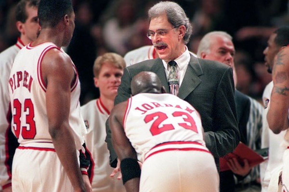Michael Jordan pours in 54 in Phil Jackson's Bulls debut - Chicago ...