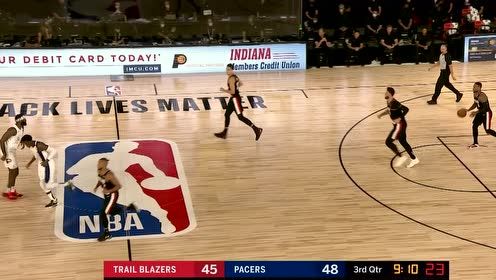 【NBA集锦】开拓者突然断电 布罗格登＆奥拉迪波连续三分帮助球队反超