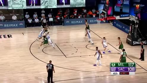 【NBA集锦】这水平为啥才找到工作？ 布鲁尔压低重心极限抢断策马扬鞭轻松扣篮1打0
