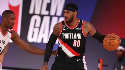 【NBA集锦】开拓者104-110猛龙 安东尼双手暴扣伊巴卡险些打架