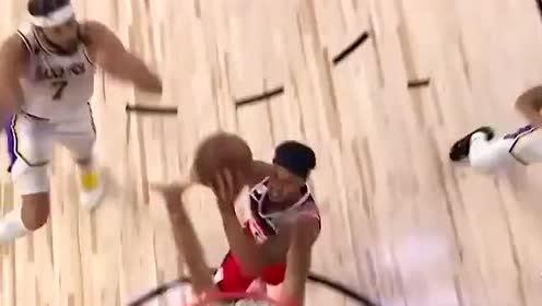 【NBA集锦】麦基个人秀 巧妙救球送血帽统治攻防