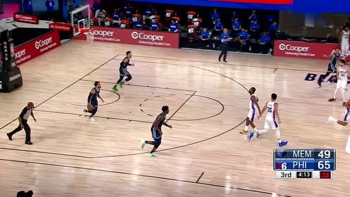 【NBA集锦】霍福德送麻辣火锅 西蒙斯秀超远滑翔上篮