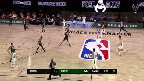 【NBA集锦】米德尔顿绕背击地传的真骚 洛佩兹跟进小欧洲步完成上篮