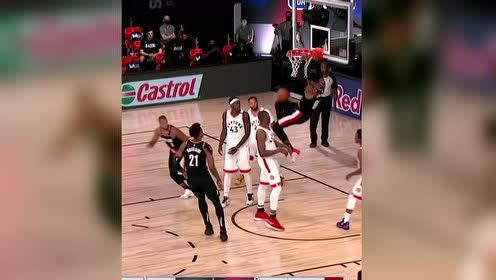 【NBA集锦】安东尼双手灌篮还飞起一脚 西亚卡姆险被踢脸