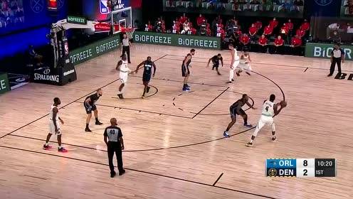 【NBA集锦】恢复的不错 穆雷外线三分接球发炮稳稳命中