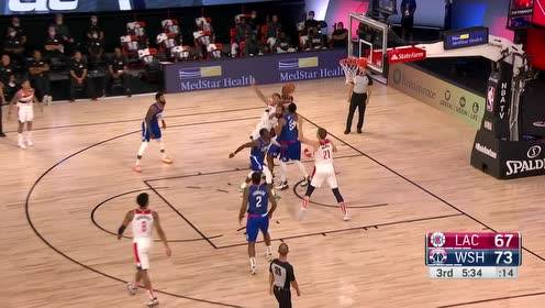 【NBA集锦】小伙子够凶猛 邦加拼抢篮板失衡强杀2+1