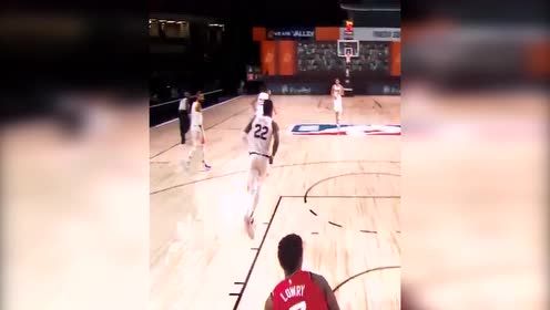 【NBA集锦】彻底玩嗨了 艾顿接球暴扣看呆猛龙三杰