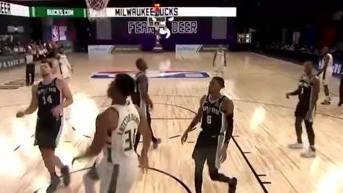 【NBA集锦】字母哥单刀赴会 一条龙跨步上篮太无解