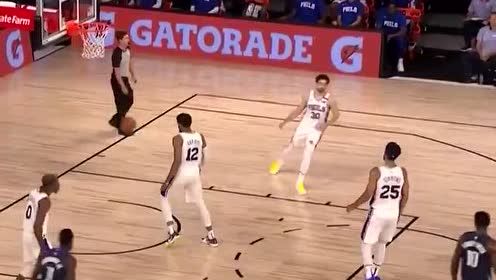 【NBA集锦】独行侠唯一的独角兽 波神徐晃三分接球就投