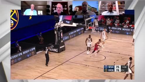 【NBA集锦】快似一道闪电 布朗拍马赶到单臂暴扣