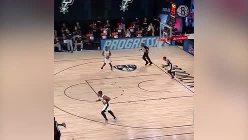 【NBA集锦】过你就像过马路 坦普尔压低重心轻松过人超长滞空挑篮游龙戏凤
