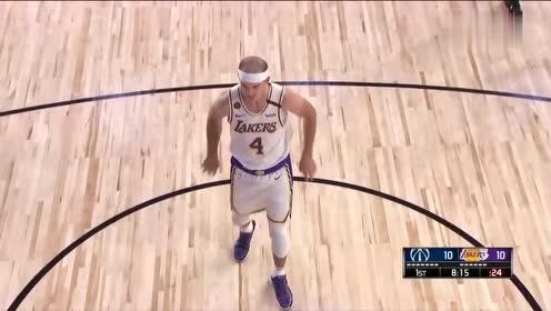 【NBA录像回放】NBA热身赛：奇才vs湖人第1节