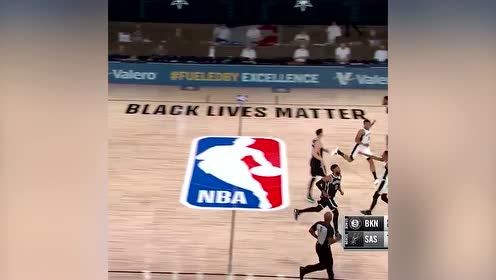 【NBA集锦】集体为白帝做嫁衣 马刺两人人墙掩护怀特持球三分一发入魂