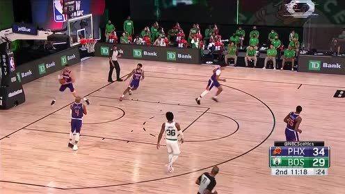 【NBA集锦】得分犹如探囊取物 沃克外线三分一箭穿心