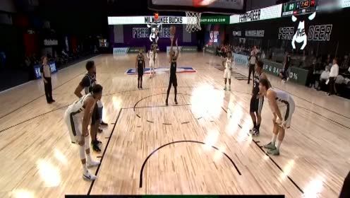 【NBA录像回放】NBA热身赛:马刺vs雄鹿原声回放第4节