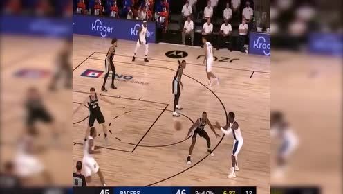 【NBA集锦】锁定最佳扣篮 奥迪沃伦连续串联特纳飞身暴扣