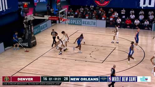 【NBA集锦】威廉姆斯假投真传瞒天过海 海耶斯旱地拔葱空切暴扣炸筐