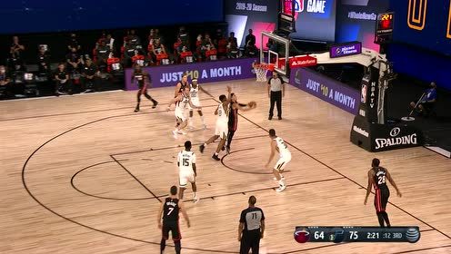 【NBA集锦】热火vs爵士 奥利尼克空砍27分戈贝尔21+8