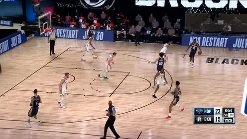 【NBA集锦】气势完全打出来了 摩尔突进急停跳投杀人诛心