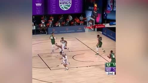 【NBA集锦】骑兵连！进攻！ 国王高速反击布鲁尔后来居上暴力补扣风姿不减