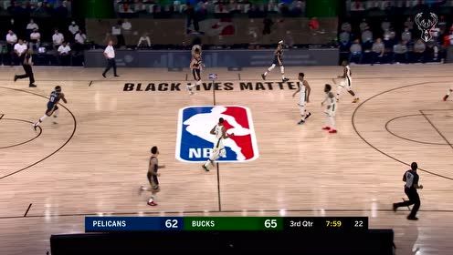 【NBA集锦】天气预报说有雨 霍勒迪撤步三分对轰洛佩斯