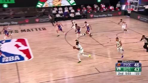 【NBA集锦】能得分才是硬道理 布朗倒地瞬间出手命中