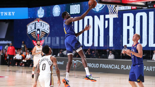 【NBA集锦】90秒快速回看掘金104-119鹈鹕 鹈鹕新兵帅阵力克掘金“死亡五大”