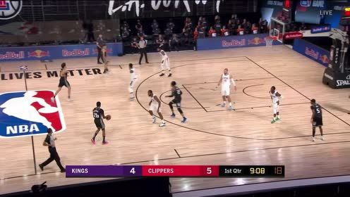 【NBA集锦】快似一道闪电！莱昂纳德一马当先快攻暴扣