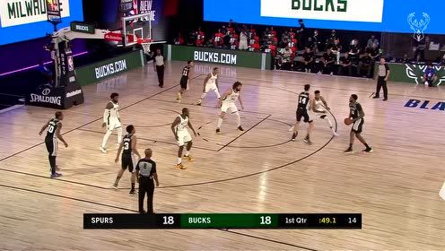 【NBA集锦】字母哥长臂断球太恐怖 反击灌篮轻松完成