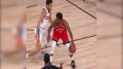 【NBA集锦】这一攻一防没的说 小加先送火锅大帽艾顿再送中投稳稳命中