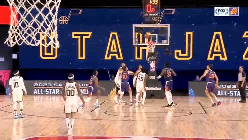 【NBA录像回放】NBA热身赛：太阳vs爵士原声回放