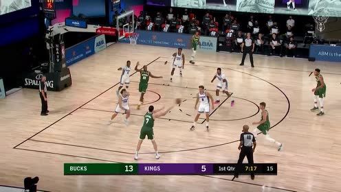 【NBA集锦】老射手准星依旧 科沃尔弧顶附近接球三分无视补防一箭穿心