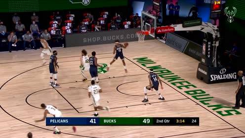 【NBA集锦】希腊怪兽又飞天了!字母哥粗中有细潇洒放篮