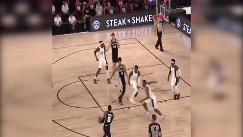【NBA集锦】干净利落脆 穆雷直杀篮下上篮得手