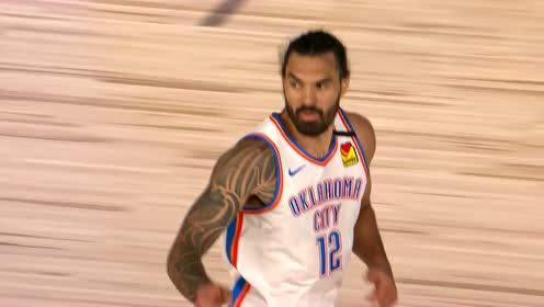 【NBA集锦】NBA热身赛:雷霆vs开拓者 保罗亚历山大老少配挑战双枪