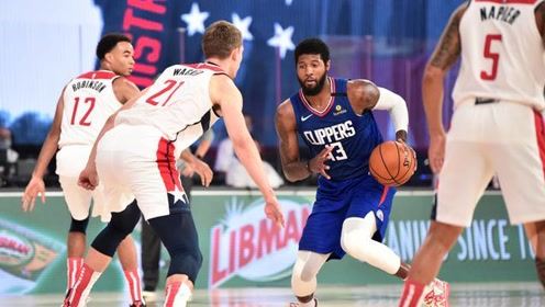 【NBA集锦】快船105-100奇才 麦格鲁德连中三分助队逆转