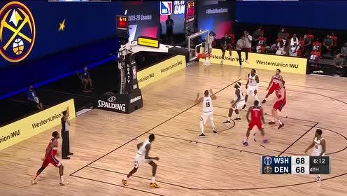 【NBA集锦】波尔以一敌三滑翔上篮不中 积极拼抢飞身补扣