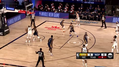 【NBA集錦】迫不及待！戈貝爾籃下強(qiáng)攻出手打進(jìn)復(fù)賽第一球