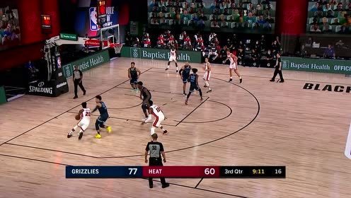 【NBA集锦】巴特勒强突内线惨遭封盖 布鲁克斯反击空位三分一箭穿心