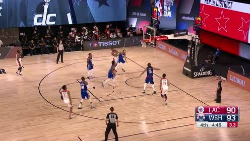 【NBA集锦】关键时刻就是稳 八村垒后撤步投篮轻松写意
