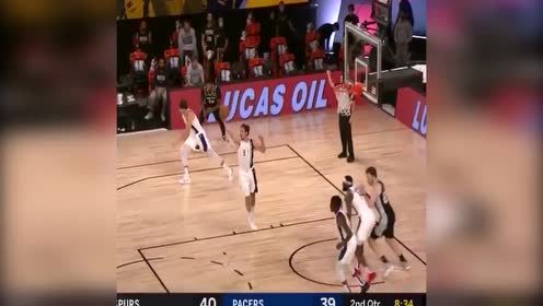 【NBA集锦】动作优美如画 麦克德莫特反击上篮一条龙