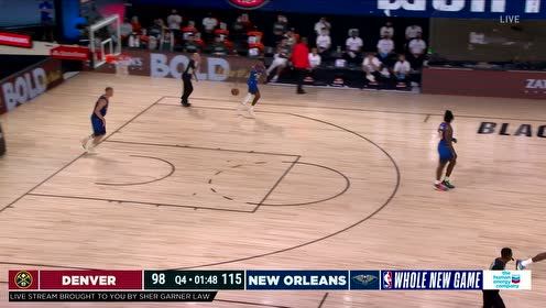 【NBA集锦】末时手感炸裂 杰克逊底角架炮精准制导收割比赛