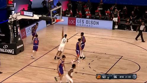 【NBA集锦】戈贝尔这记妙传堪称神鬼莫测 不看人低调喂饼布拉德利双臂砸扣