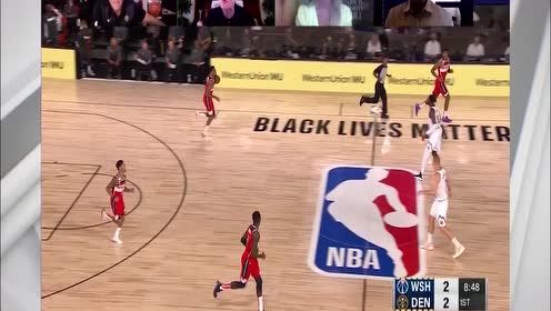【NBA集锦】中锋持球推反击你见过没？约基奇妙传波尔轻松上篮