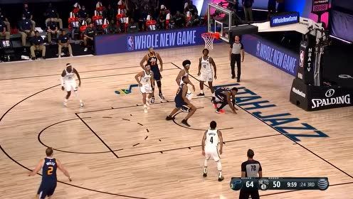 【NBA集锦】爵士112-107篮网 戈贝尔20+7上演隔人暴扣