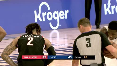 【NBA集锦】热身赛火药味十足啊 特伦特从奥迪手中强夺皮球太横了
