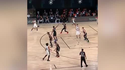 【NBA集锦】我的手感热得发烫 怀特诸葛连弩接球三分连续命中疯狂追分